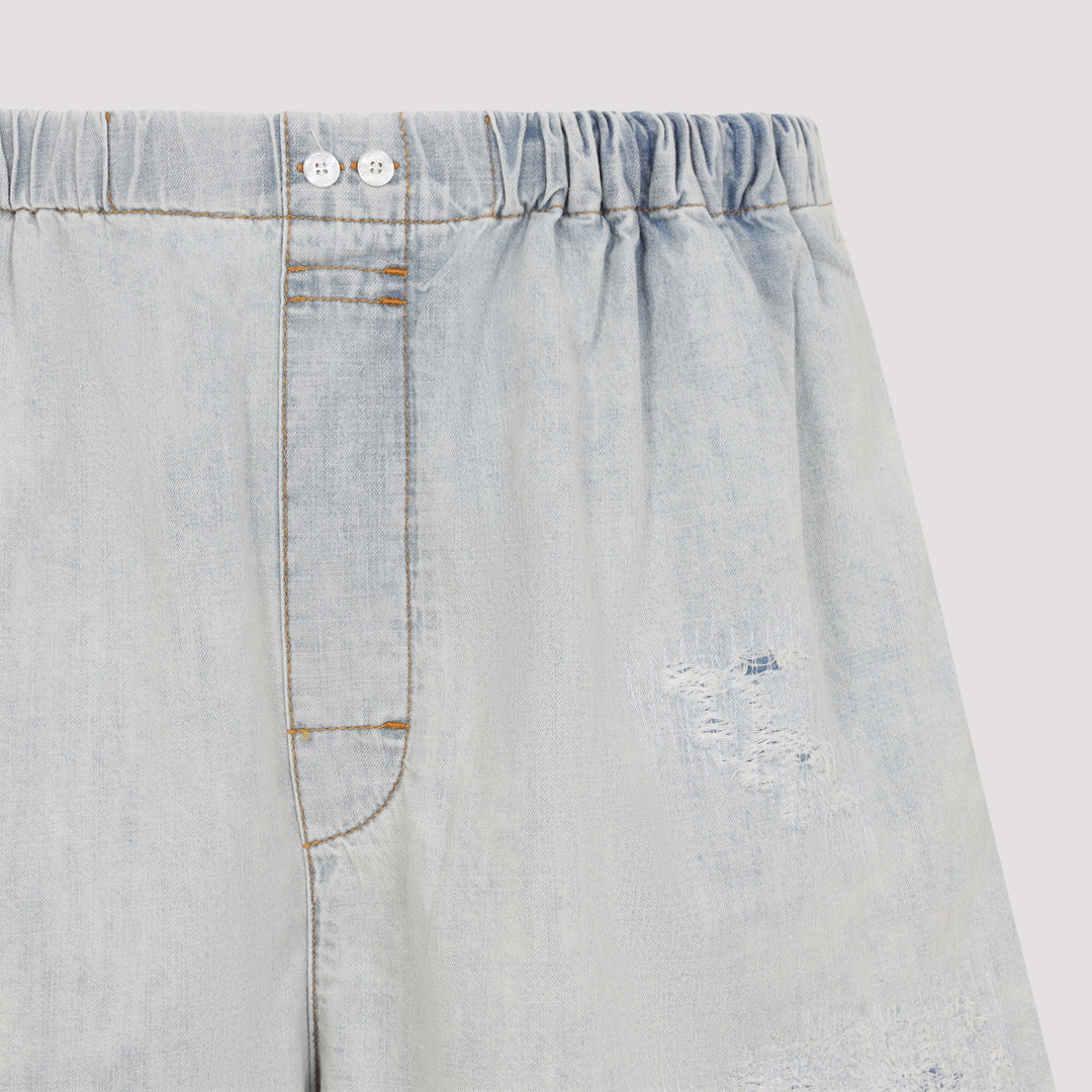 Acne Studios Shorts - Blue | 308ddb3bccaeb68ab4377eb2d7e766f5c356ceaa