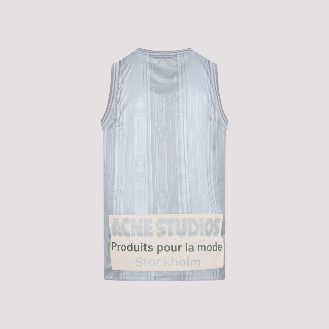 Acne Studios T-shirts - Grey | 7c79678116b6fb5bc1eee6db0a804e146a3af794