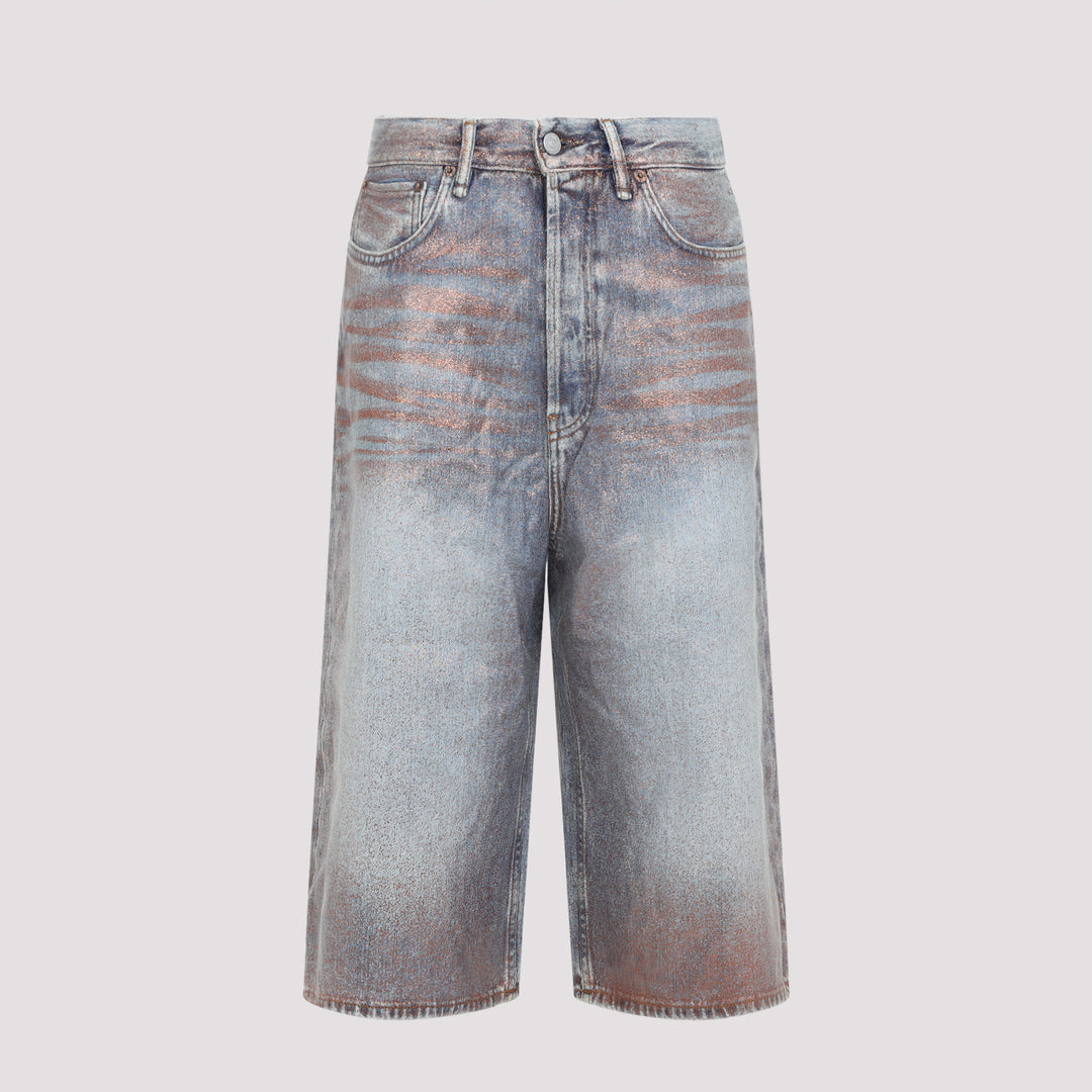 Acne Studios Shorts - Blue | 31c4915b22326f064a981442328fdb3d3dba05c0