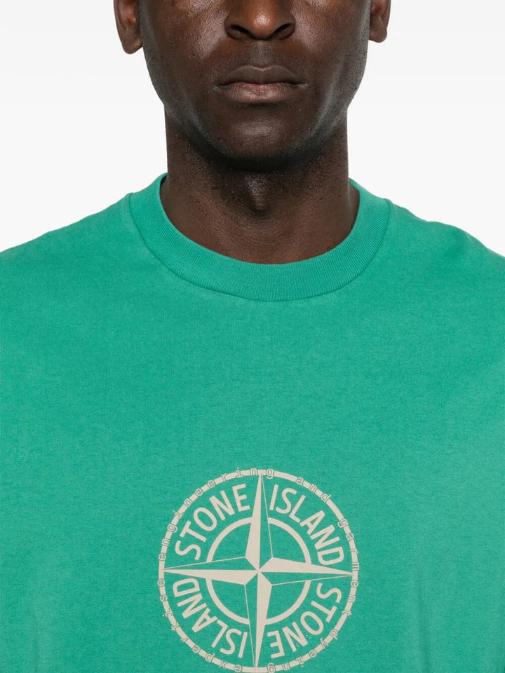 Stone Island T-shirts - Green | d10090336e047f49edd8a67b2b7443018f3a7d55