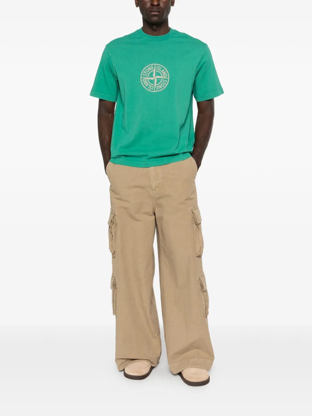 Stone Island T-shirts - Green | d1267512fbe72efa2ec84df06f6b1be29081a2c1