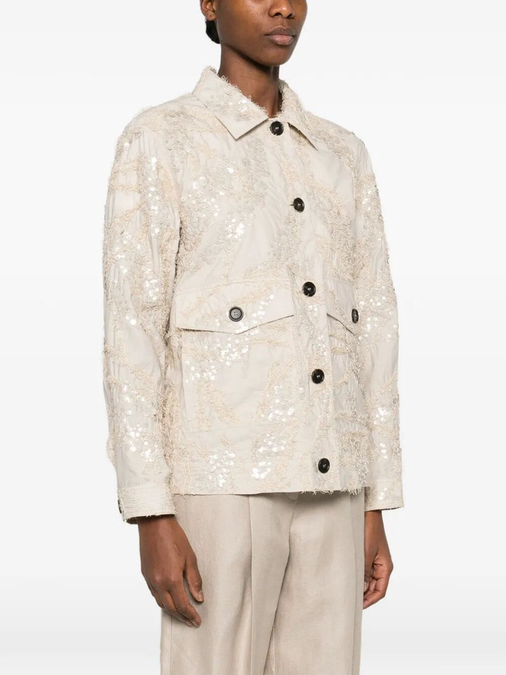Brunello Cucinelli Shirt jackets - Nude & Neutrals | 6c0b5212c5a73c783908ff52572323cbac4f037c