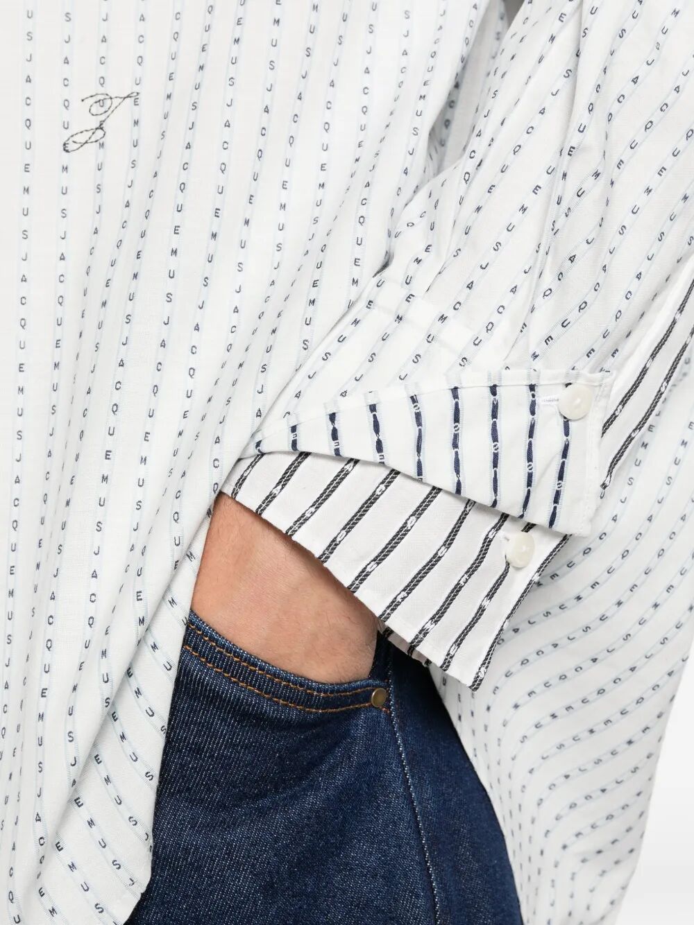 Jacquemus Striped - White | c1b6bb586ab991f729dc7fdefeb9c1aac335c12e