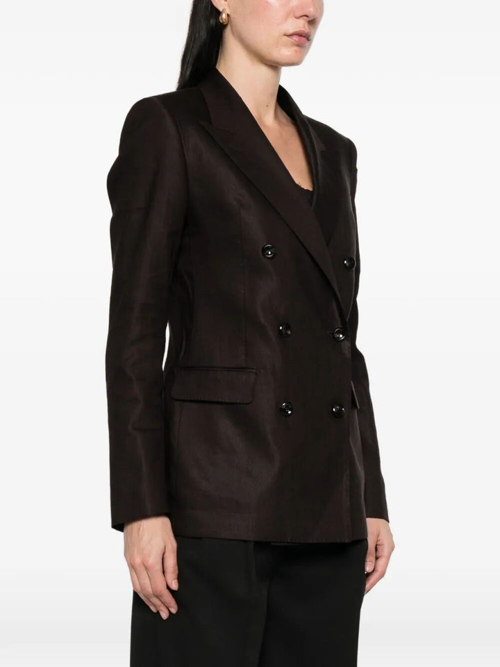 Tagliatore Blazer - Brown | 6fdfe85e03816cf84f88a8167c1c8e6a1ceed119