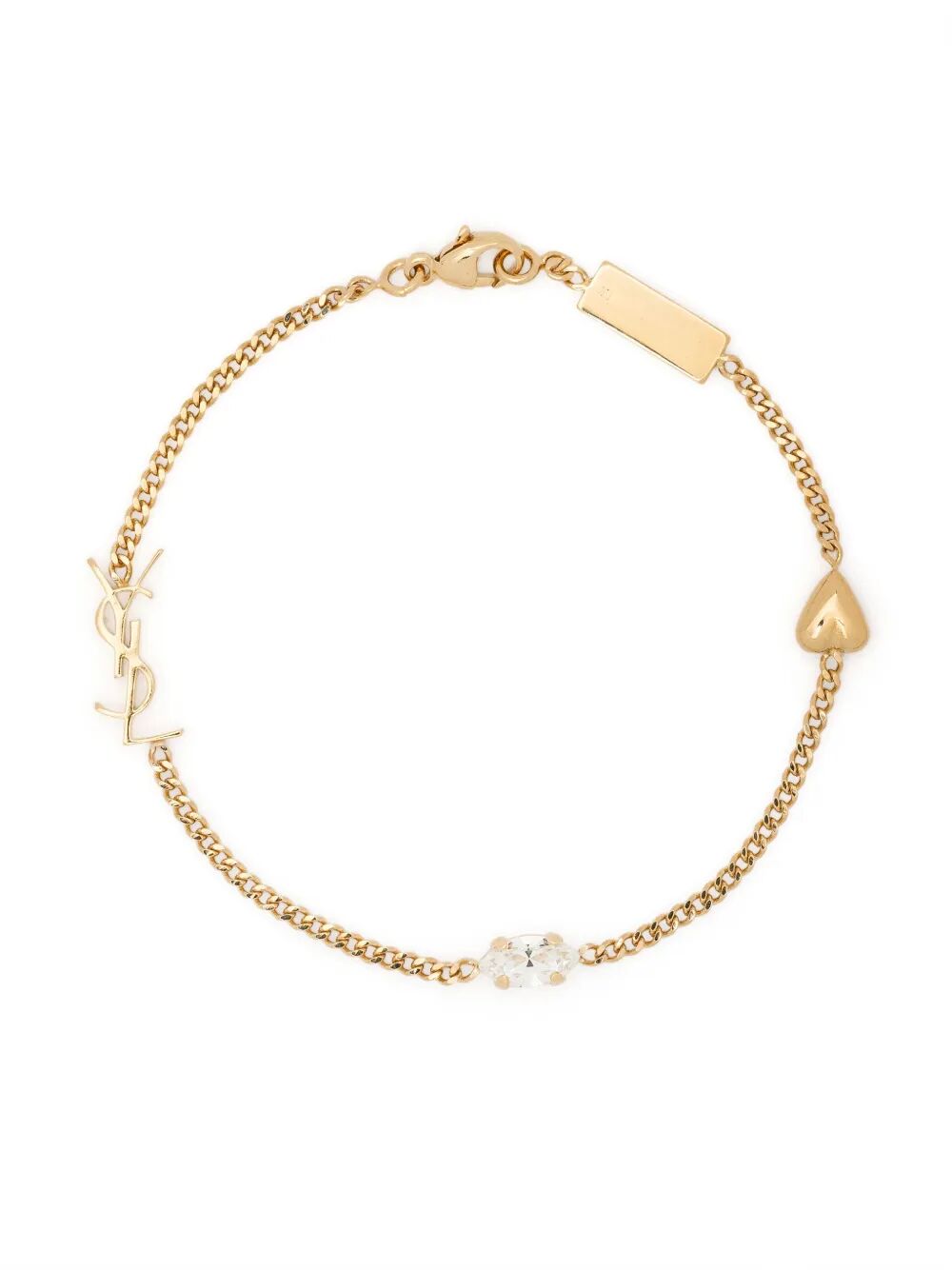 Saint Laurent Paris Bracciale - Metallic | e128819540f8160c4580c496959cce2bc7d6daf2
