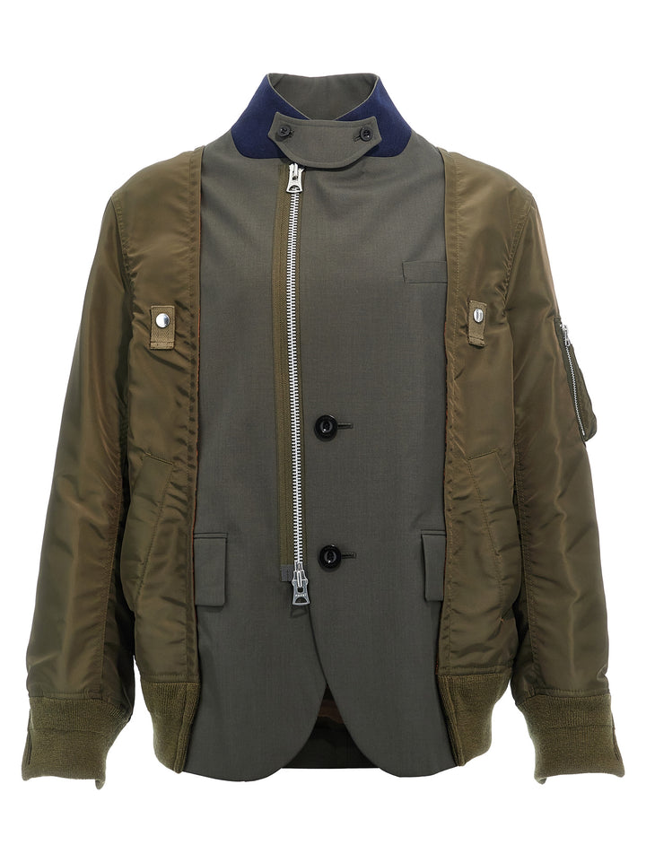 Suiting Casual Jackets, Parka Green