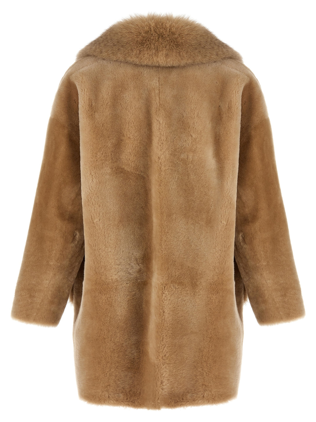 Merino Straight-Volpe Groenlandia Fur Beige