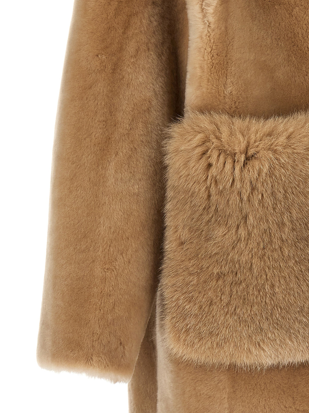 Merino Straight-Volpe Groenlandia Fur Beige