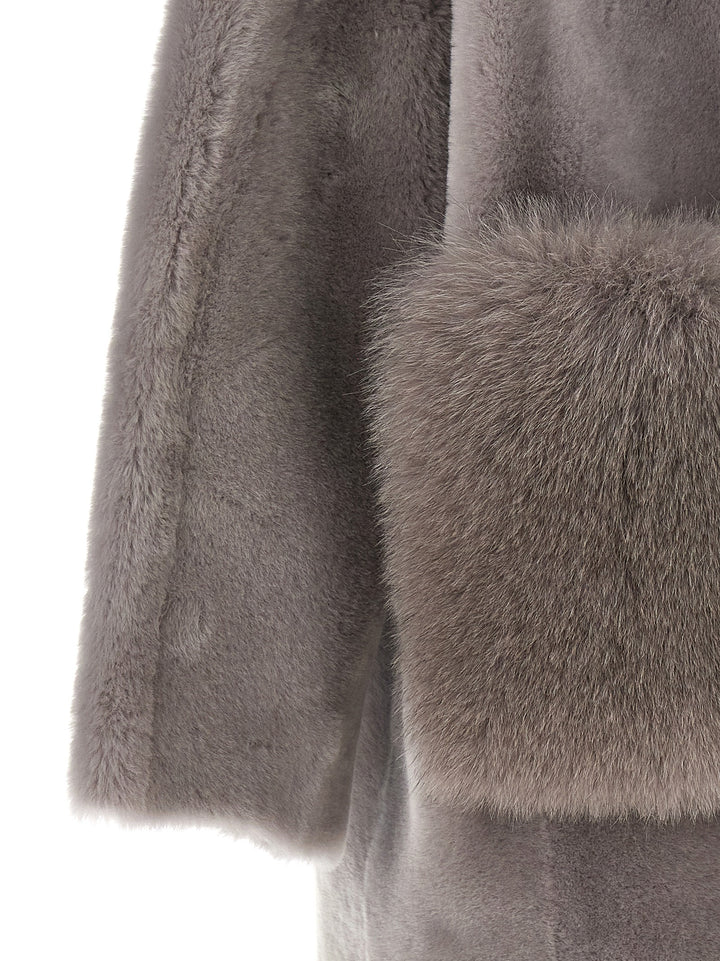 Merino Straight-Volpe Shadow Fur Gray