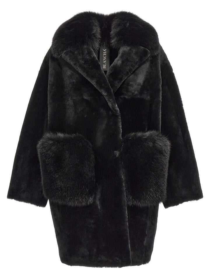 Merino Straight-Volpe Shadow Fur Black