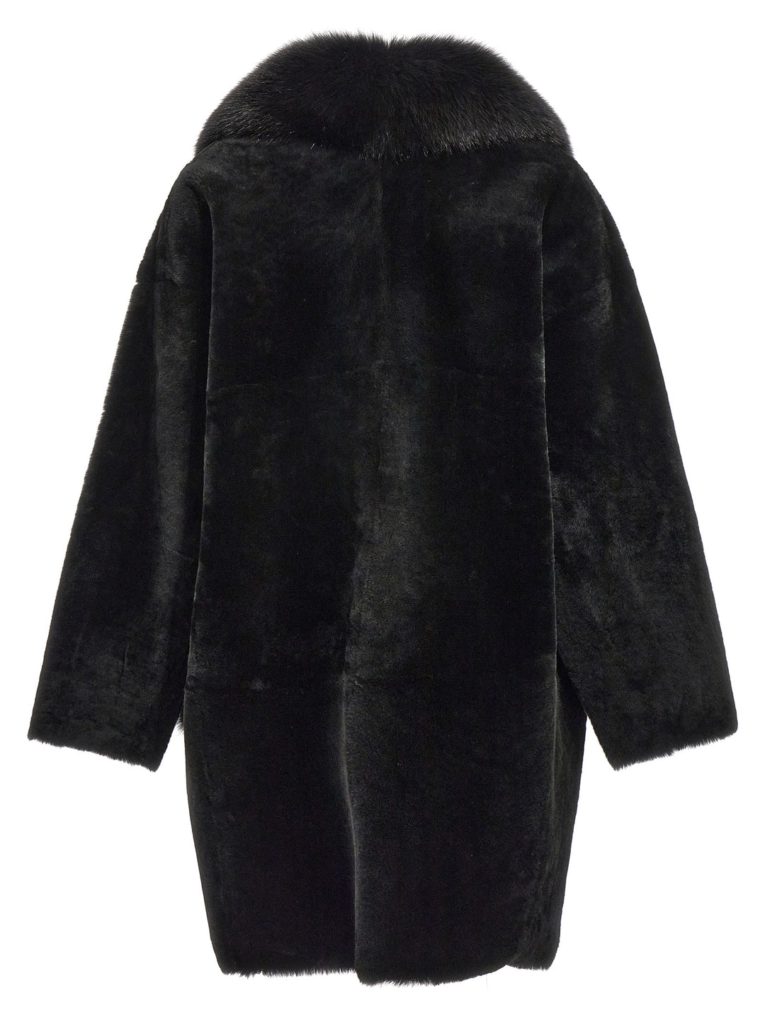 Merino Straight-Volpe Shadow Fur Black