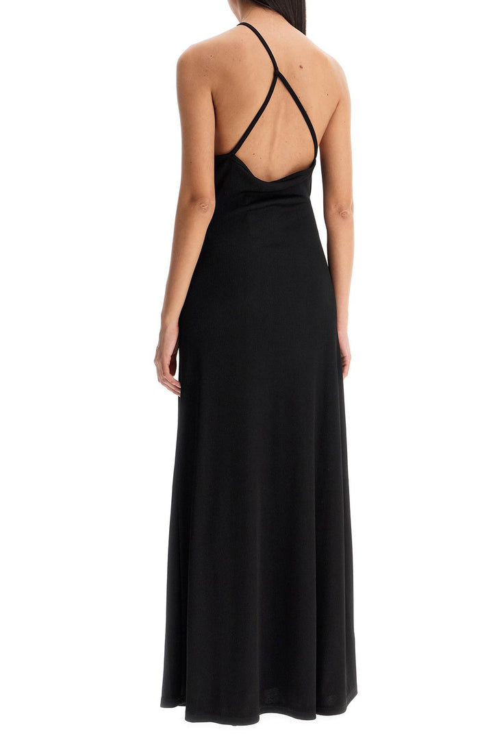 One Shoulder Maxi Dress With