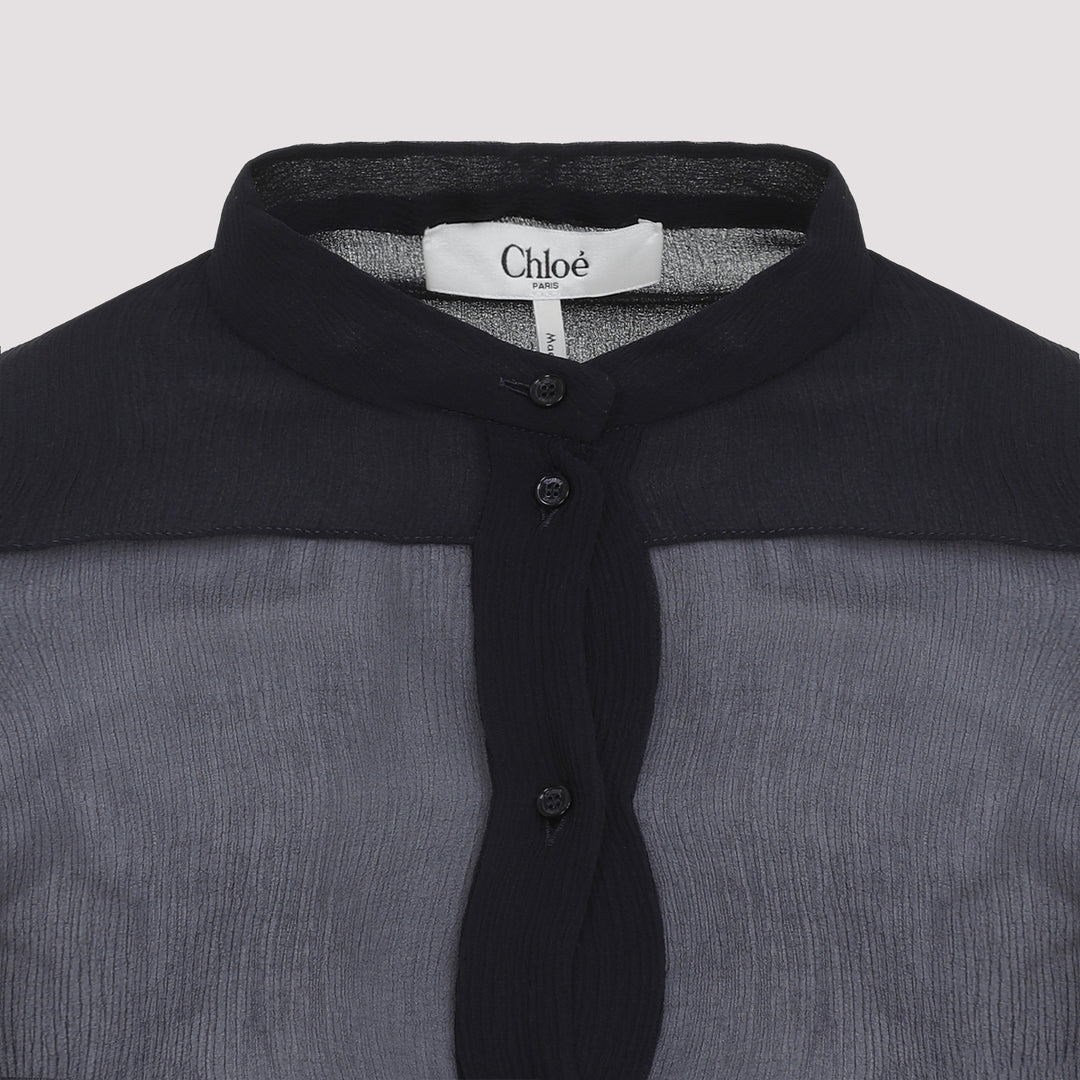 Chloe Shirts - Blue | 0034dfc1da2116e981e0568916d36d9002c06b8d