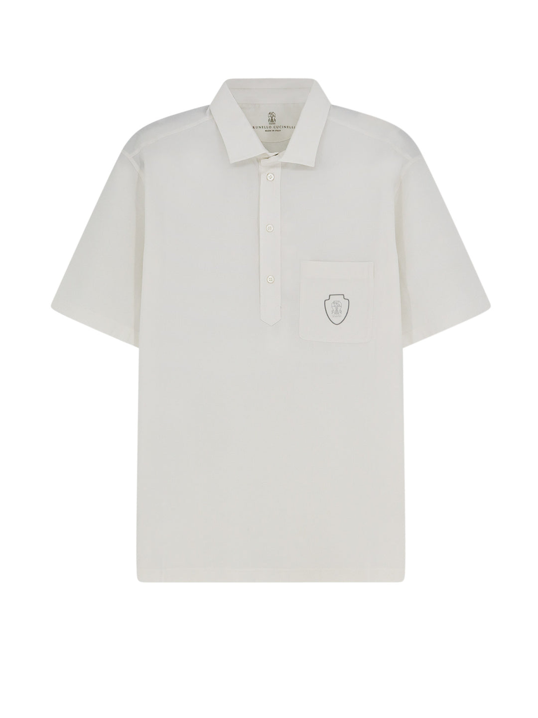 Brunello Cucinelli T-shirts and Polos - Biancogrigio | 4aca0a04bdfed96567abb06ad6316e2e4b40618a