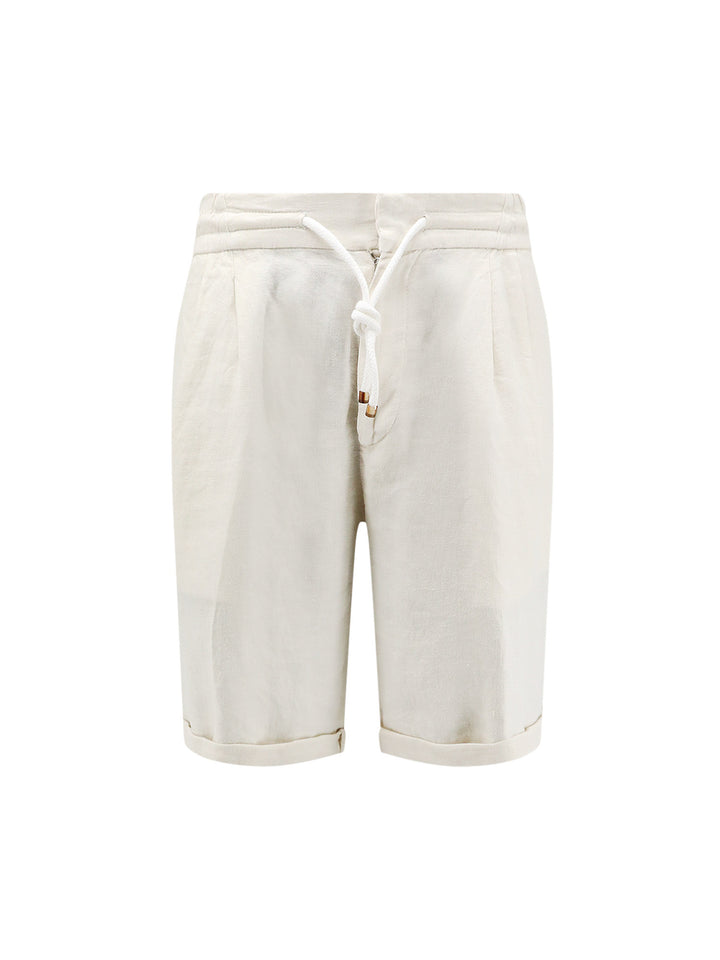 Brunello Cucinelli Shorts - OFFWHITE | 237da0d186aaecabdd26c11d408046e0e8d2f8c1