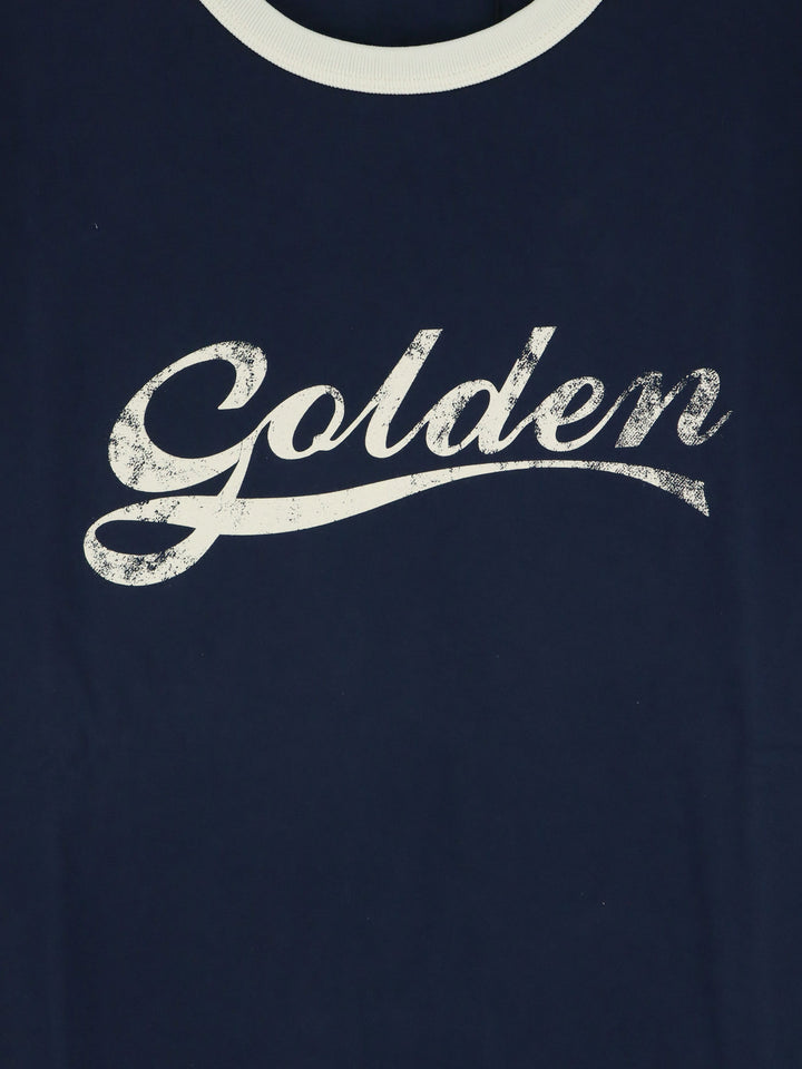 Golden Goose T-shirts and Polos - BLUE HERITAGE WHITE | 5f3b7b43d4f72d0746538d76471ebff72a52d833