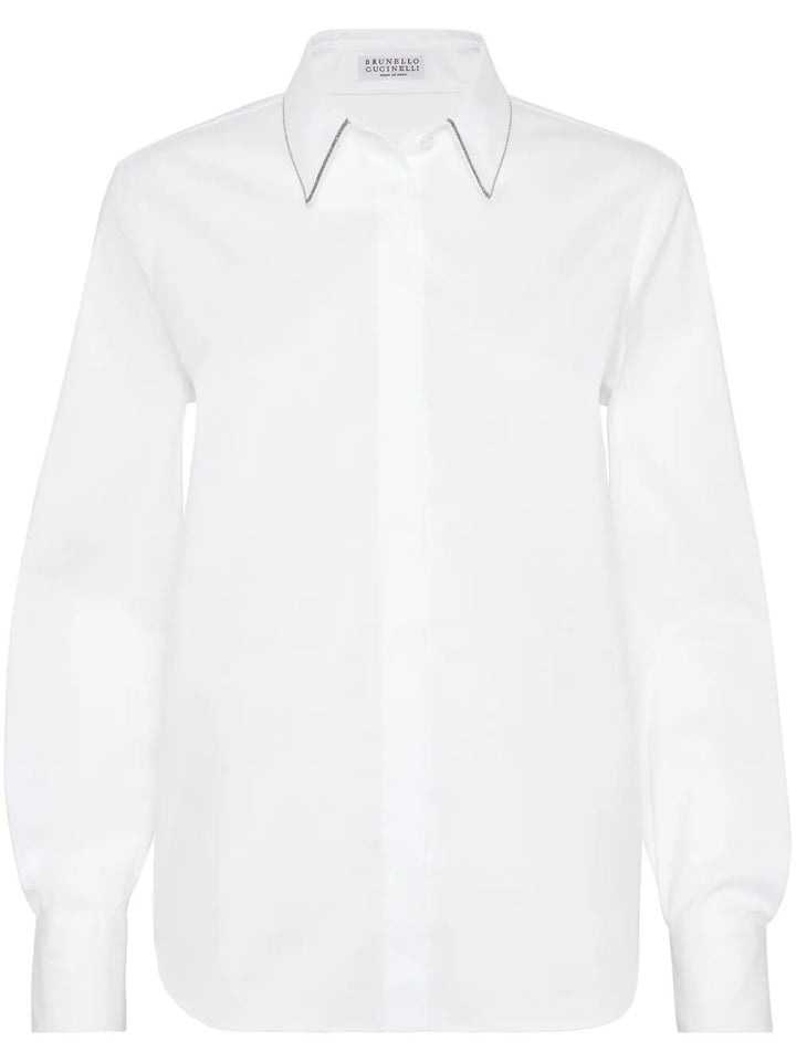 Brunello Cucinelli Plain - White | c3a5ccf697cfcb79dfe386af596bdfc30a4b080e