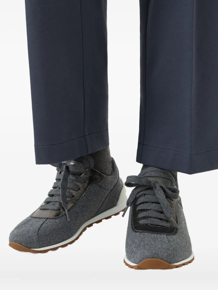 Brunello Cucinelli Sneakers - Grey | 0ee6fec0527135ecc26f452559ad33a5e3a55b60