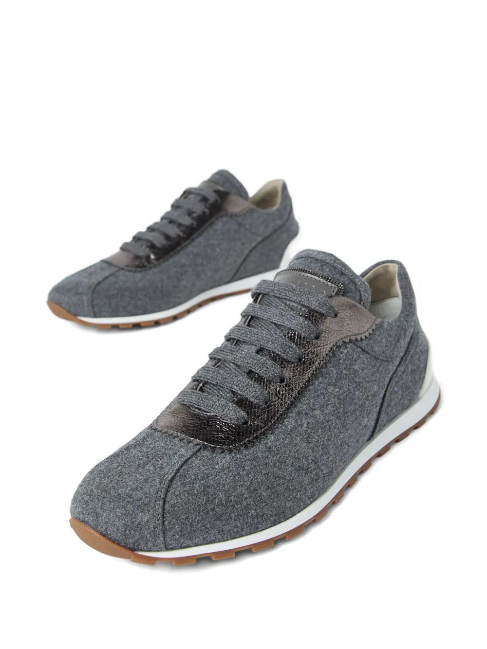 Brunello Cucinelli Sneakers - Grey | 4df65ac5c2cf4b1339e4b131562167577ac35373