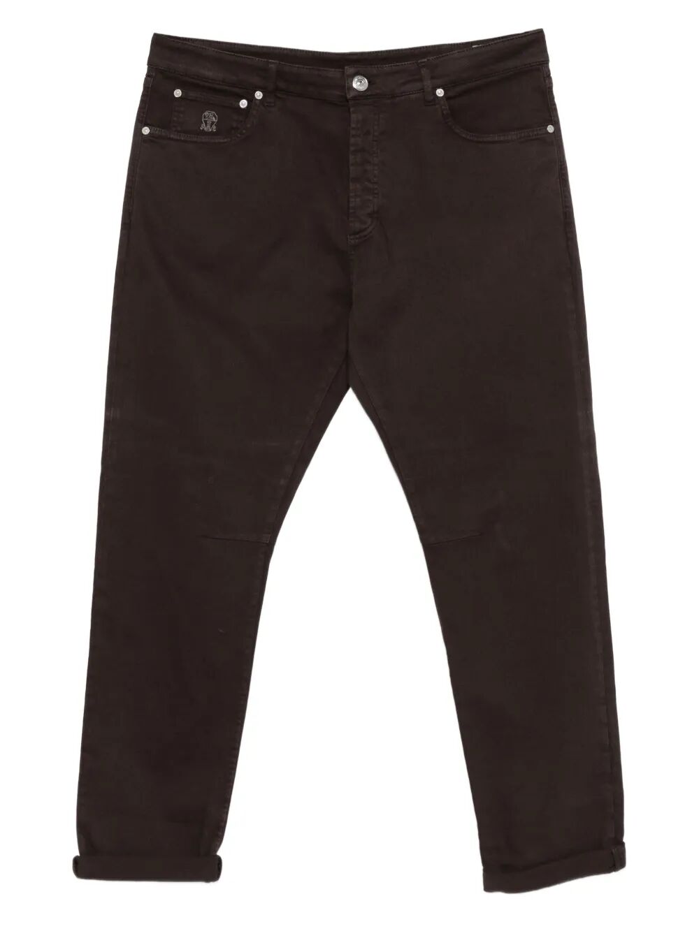 Brunello Cucinelli Straight leg - Brown | b82267513fe3e14f80f4246d67585e2fa7932870