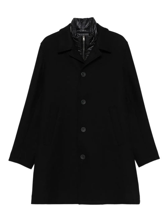 Single-Breasted Padded Coat