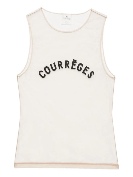 Illusion Courreges Tulle Top