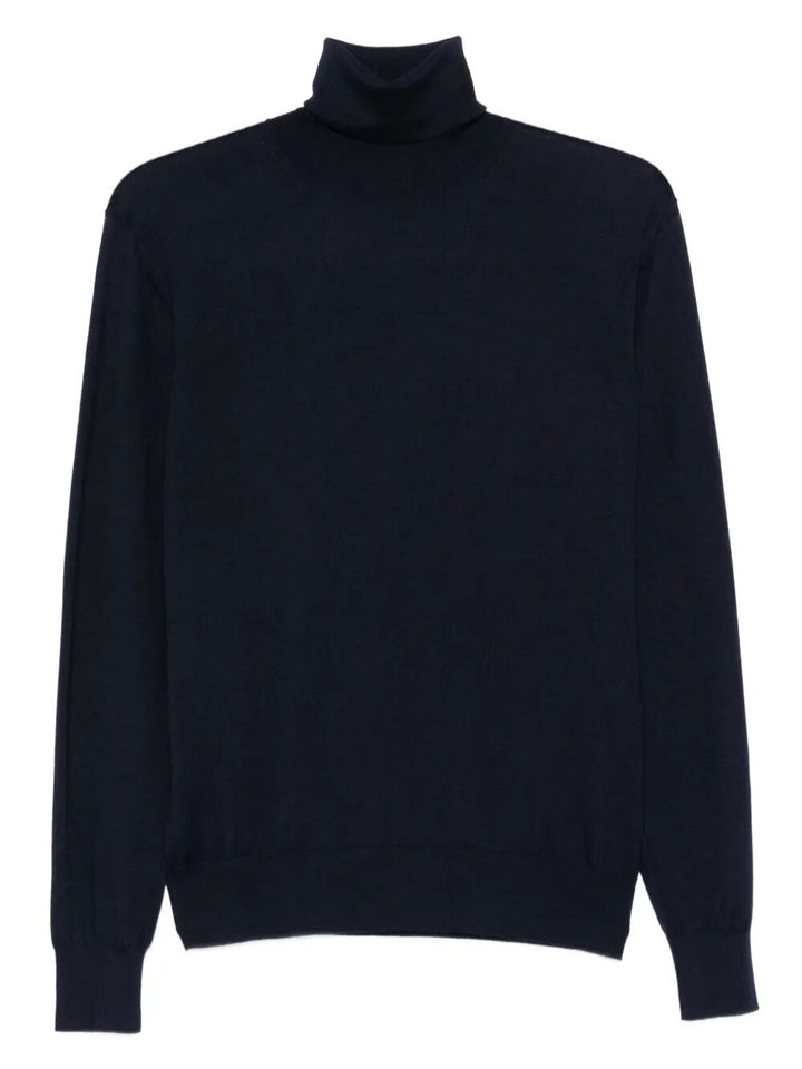 Saint Laurent Paris Turtle neck - Blue | 9971745ec8d65ec82c59adfc3becc04caee0e4d1