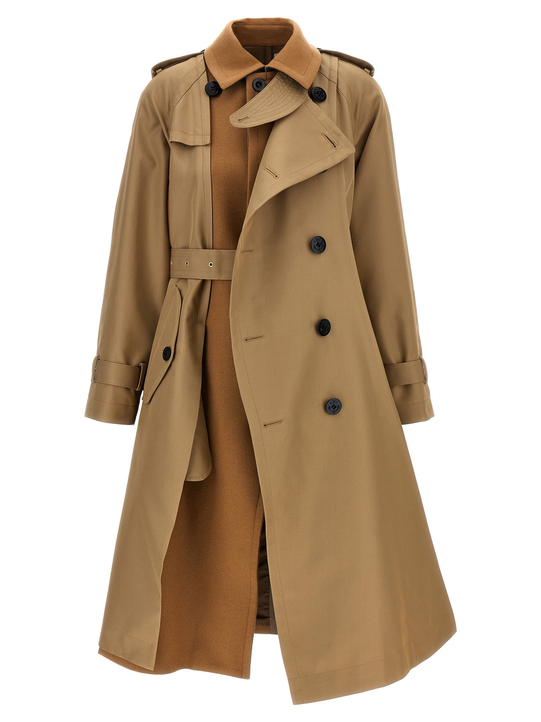 Melton Coats, Trench Coats Brown