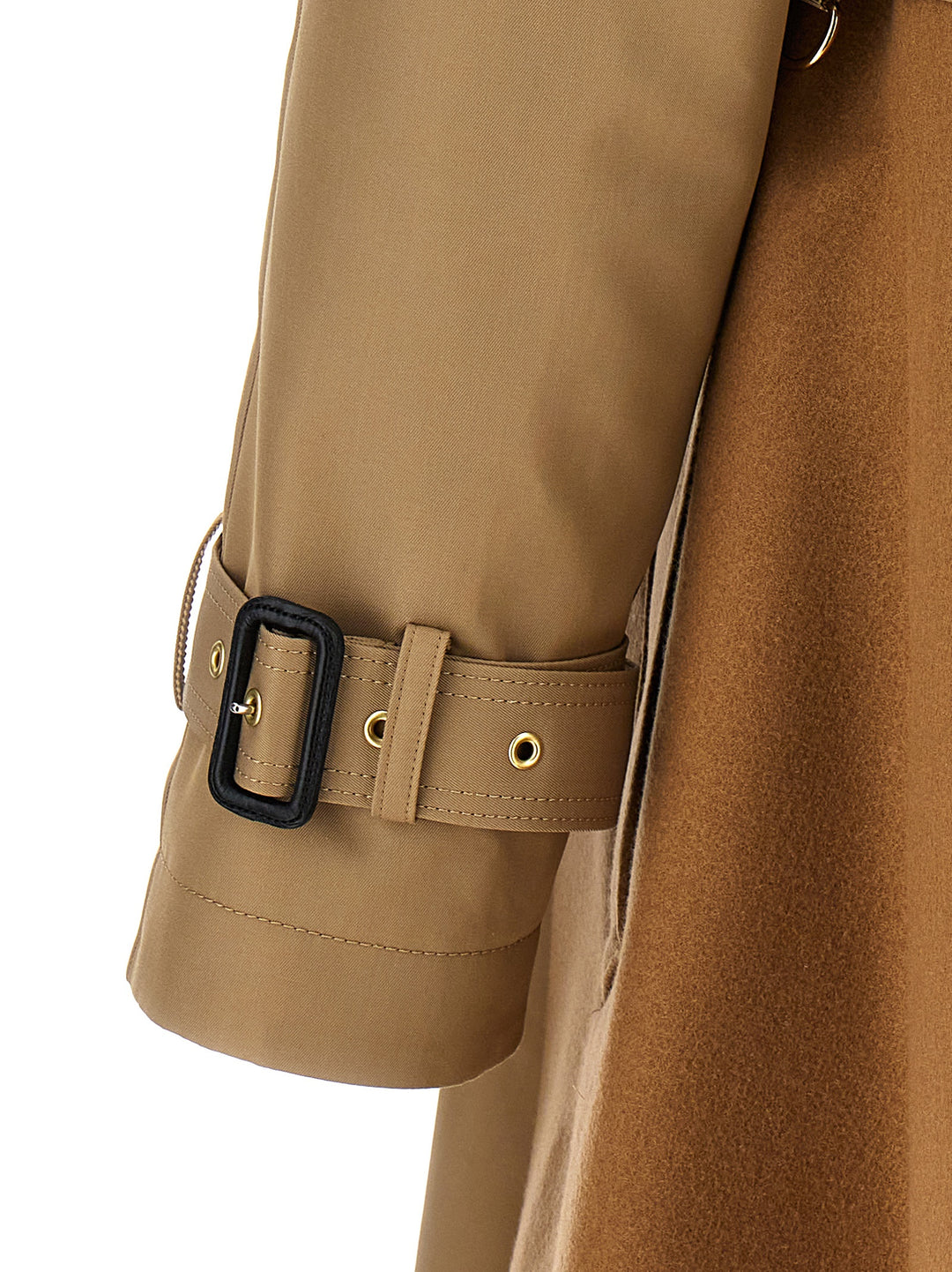 Melton Coats, Trench Coats Brown