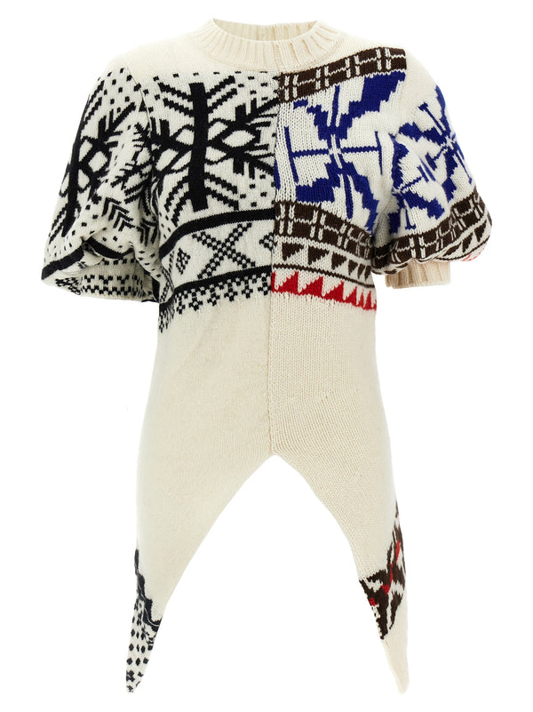 Jacquard Sweater Sweaters And Cardigans Multicolor