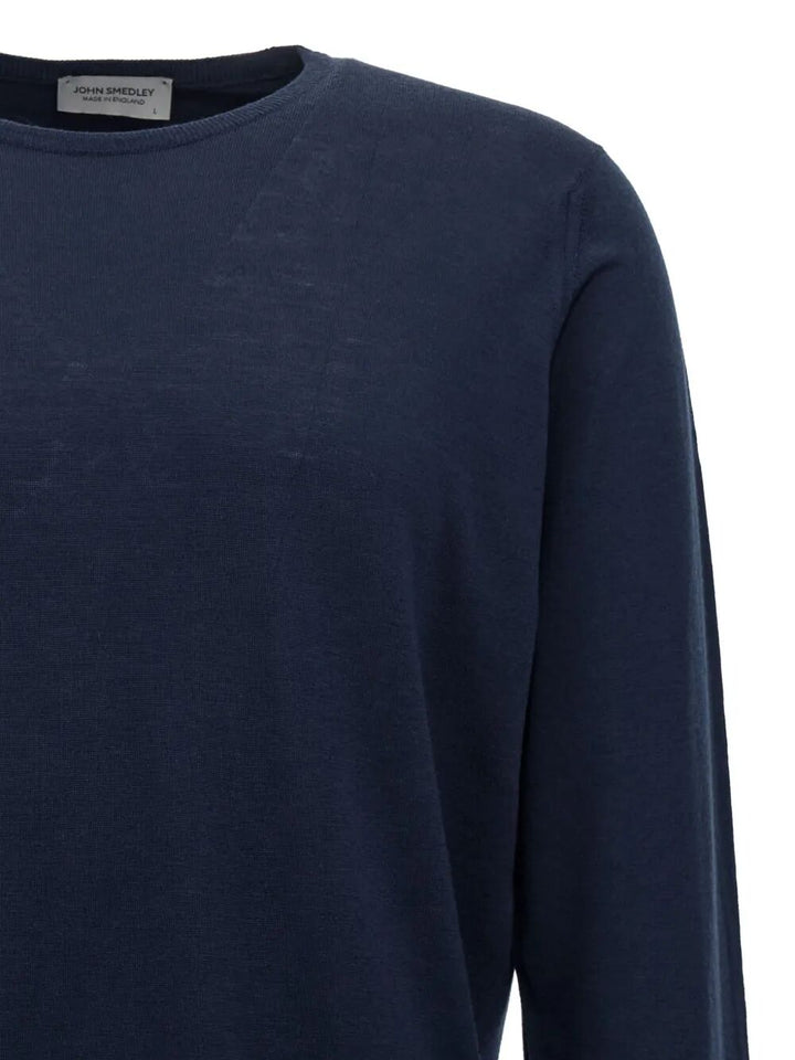 John Smedley Pullover - Blue | 810a517ba1488e4e02697dd39d48dce872877758