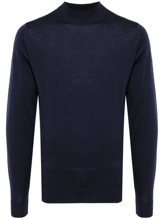 Extra Fine Merino Wool Turtle Neck Sweater