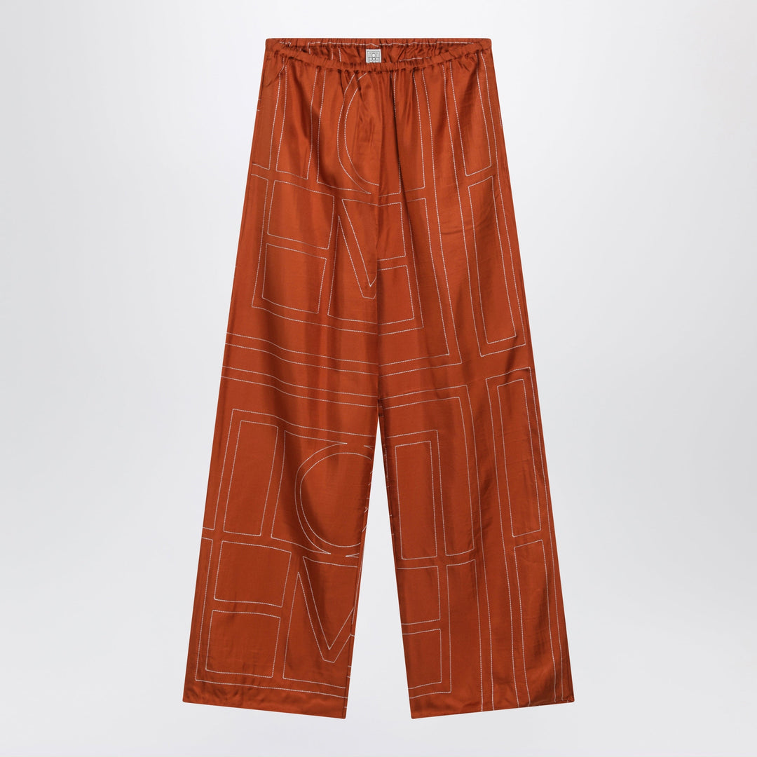 Toteme Pants - Orange | 25f0f1e6ba74f0b2f27b343c720551bfb979def3