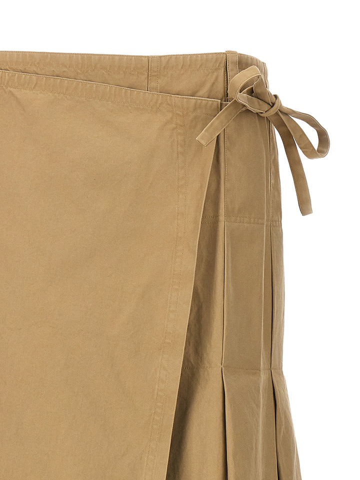 Skilt Skirts Beige