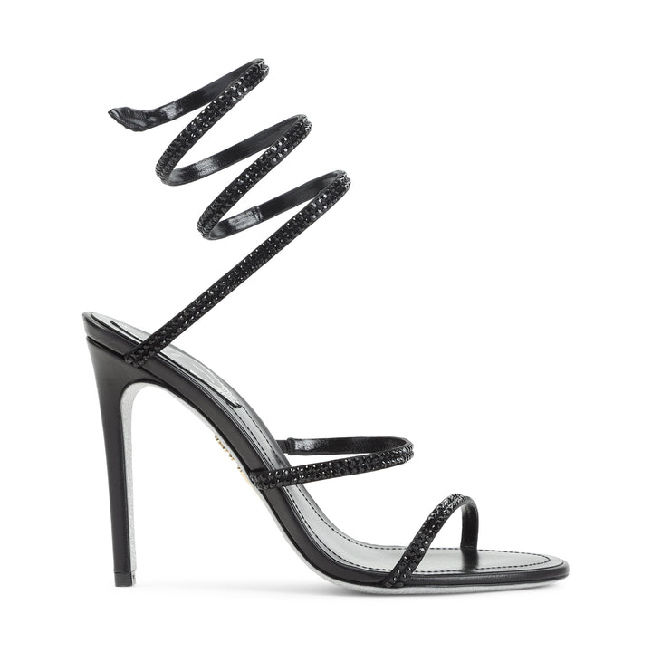 Rene` Caovilla Sandals - Black | 98799d209ed1f3dde792d1dac83c07a9f843b7bc