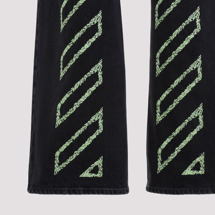 Off White Jeans - Black | 5e392223d8ad09d8f3d61d00422bbc1a0fa768cd