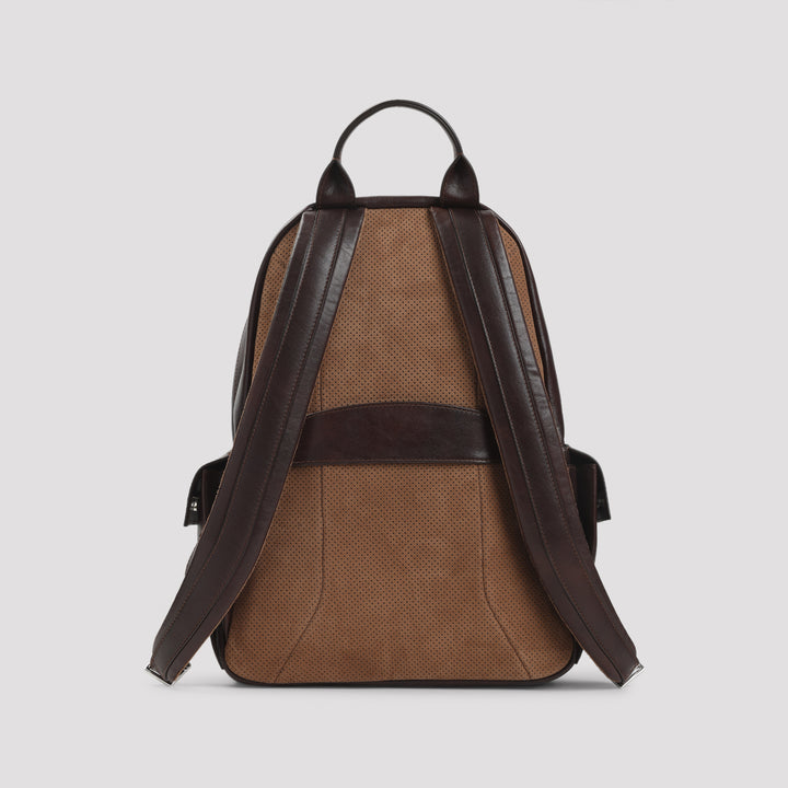Brunello Cucinelli Backpacks & Travels - Brown | dbc8d3a4ac39419da7dc410b0de8543d75d78963
