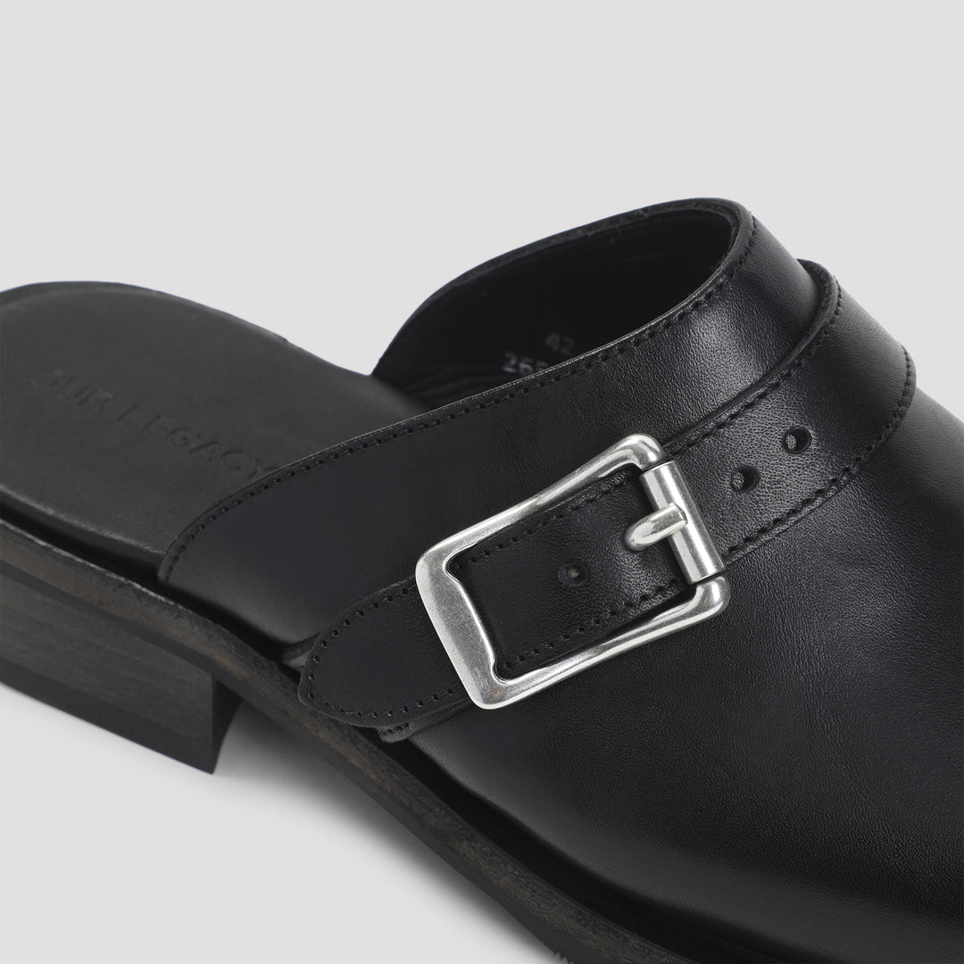 Our Legacy Mules - Black | 5f4a991b26e586d9cfb9d1706bcca477244aea4e