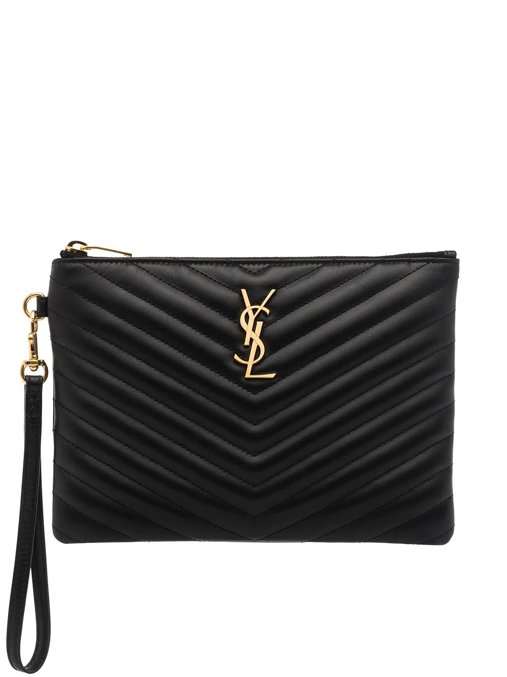 Saint Laurent Paris Clutches - Black | 35972c27e4d28bba1a4820d646b3984f1ecb9f75