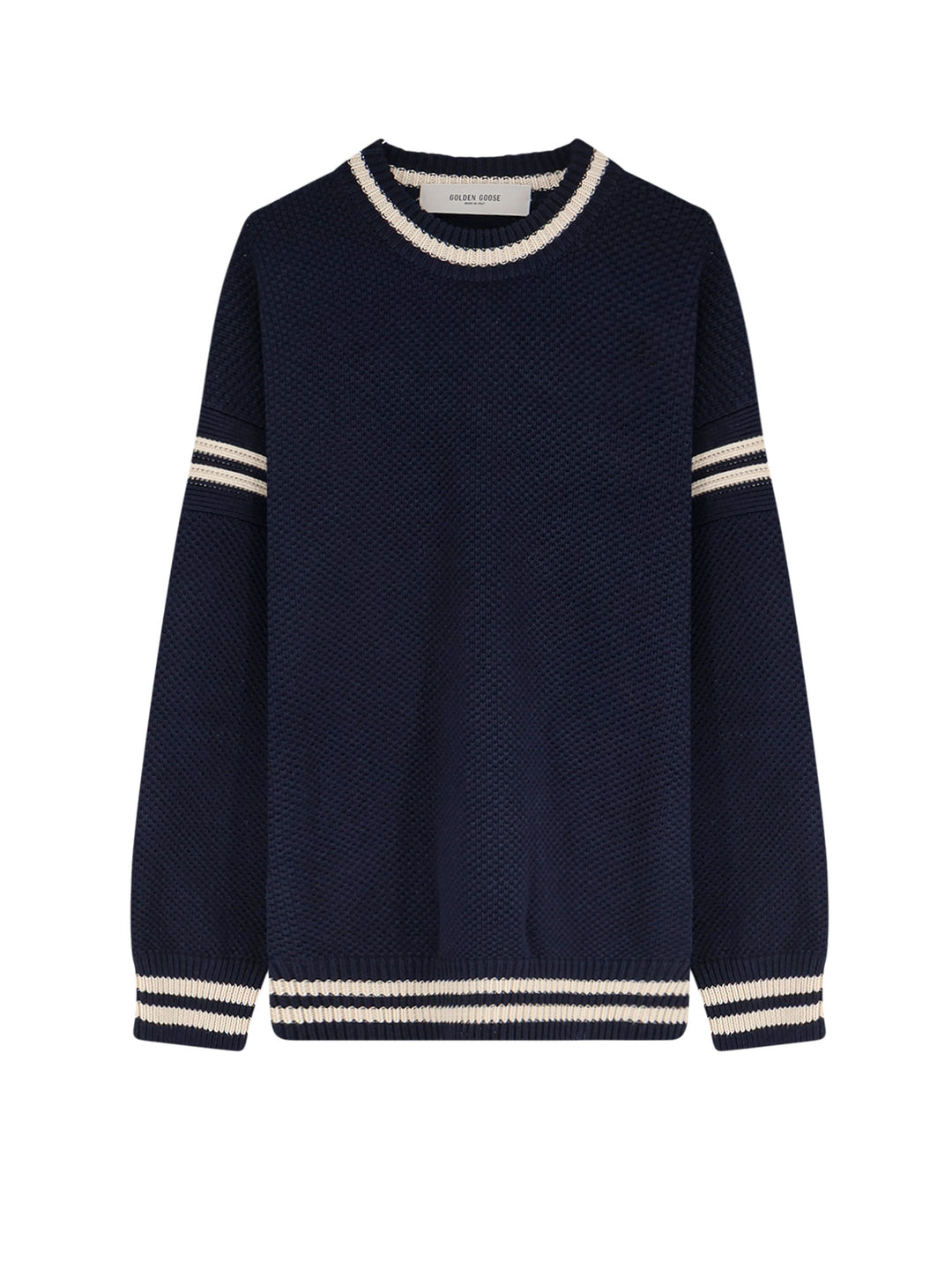 Golden Goose Sweaters - DARK BLUE | 4945ae85e1b53cedb8a9e142224cc19f2ddb0d64