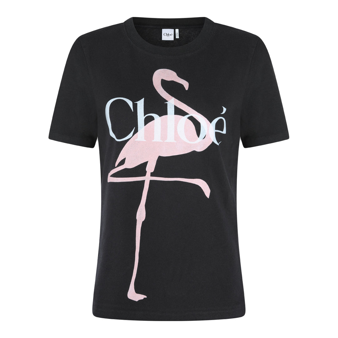 Chloè T-shirts and Polos - ASH BLACK | 4c8cfdf1cf11f633204f25905b657a01030d5bb3