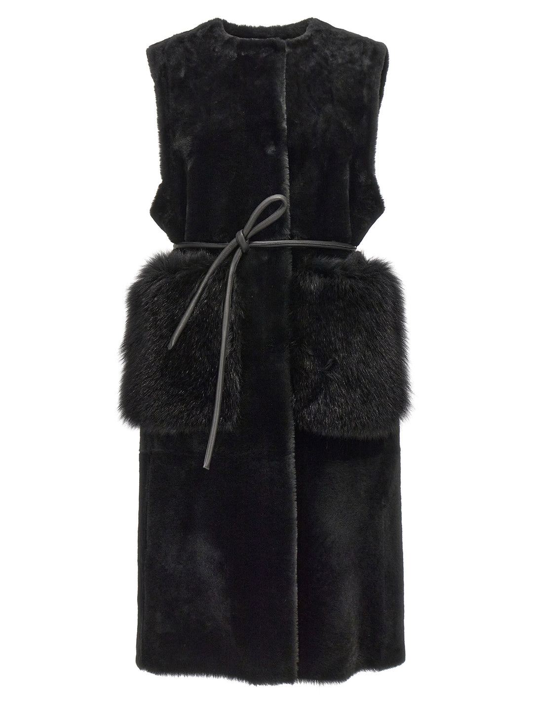 Merino Straight-Volpe Shadow Fur Black