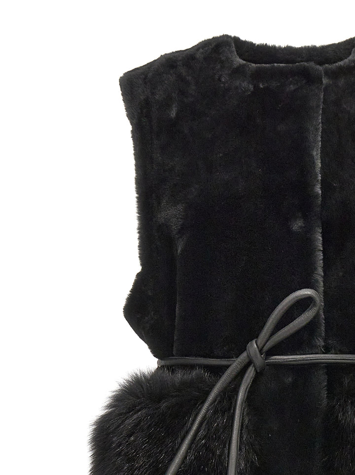 Merino Straight-Volpe Shadow Fur Black