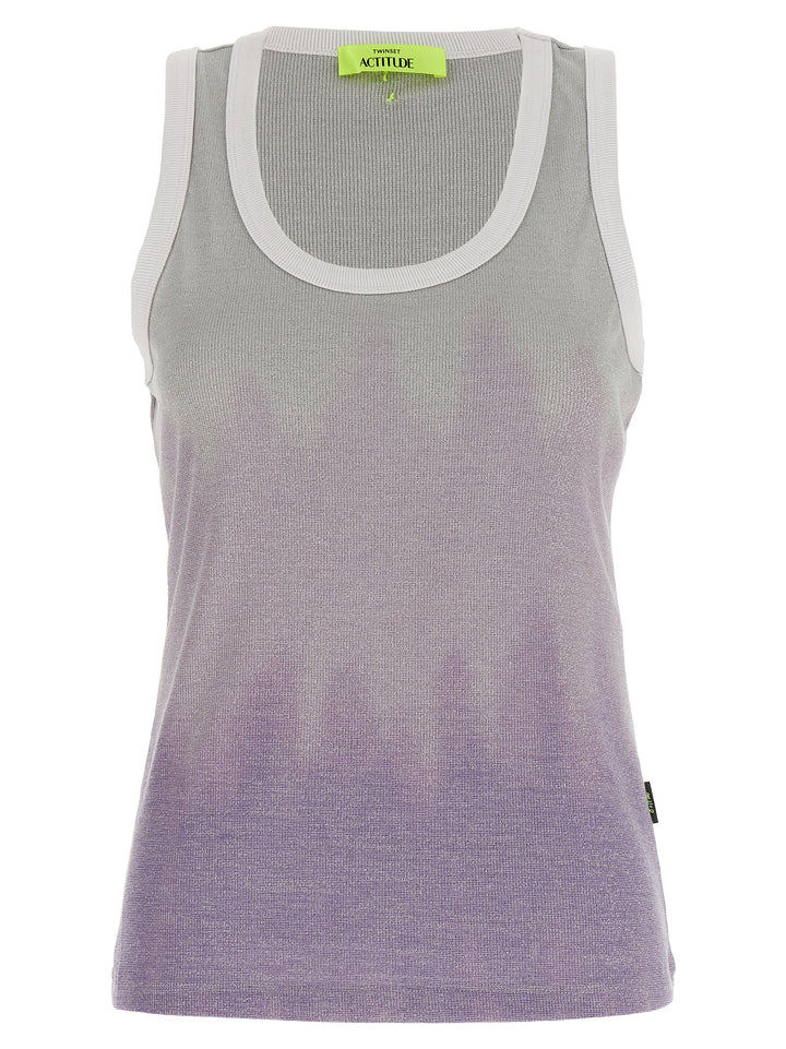 Lurex Top Tops Purple