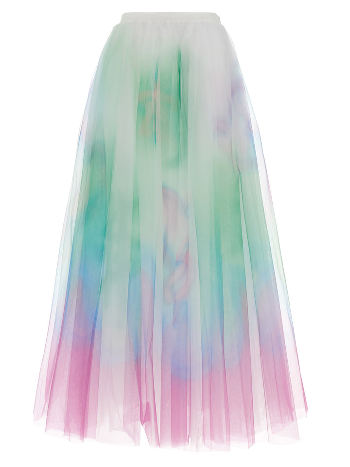 Multicolor Tulle Skirt Skirts Multicolor