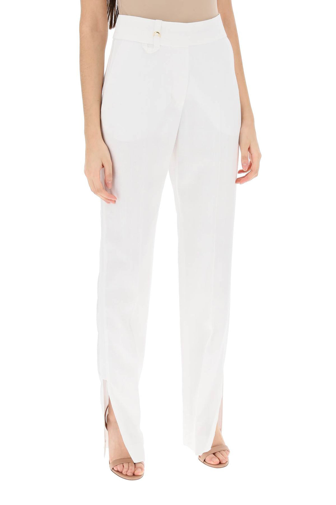 'Le Pantalon Tibau' Slit Pants