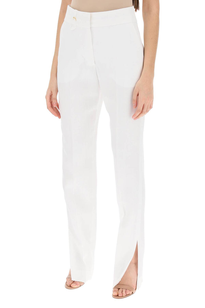 'Le Pantalon Tibau' Slit Pants