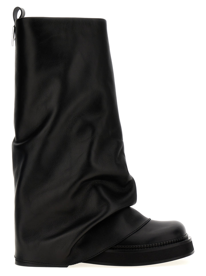 Robin Combat Boots, Ankle Boots Black