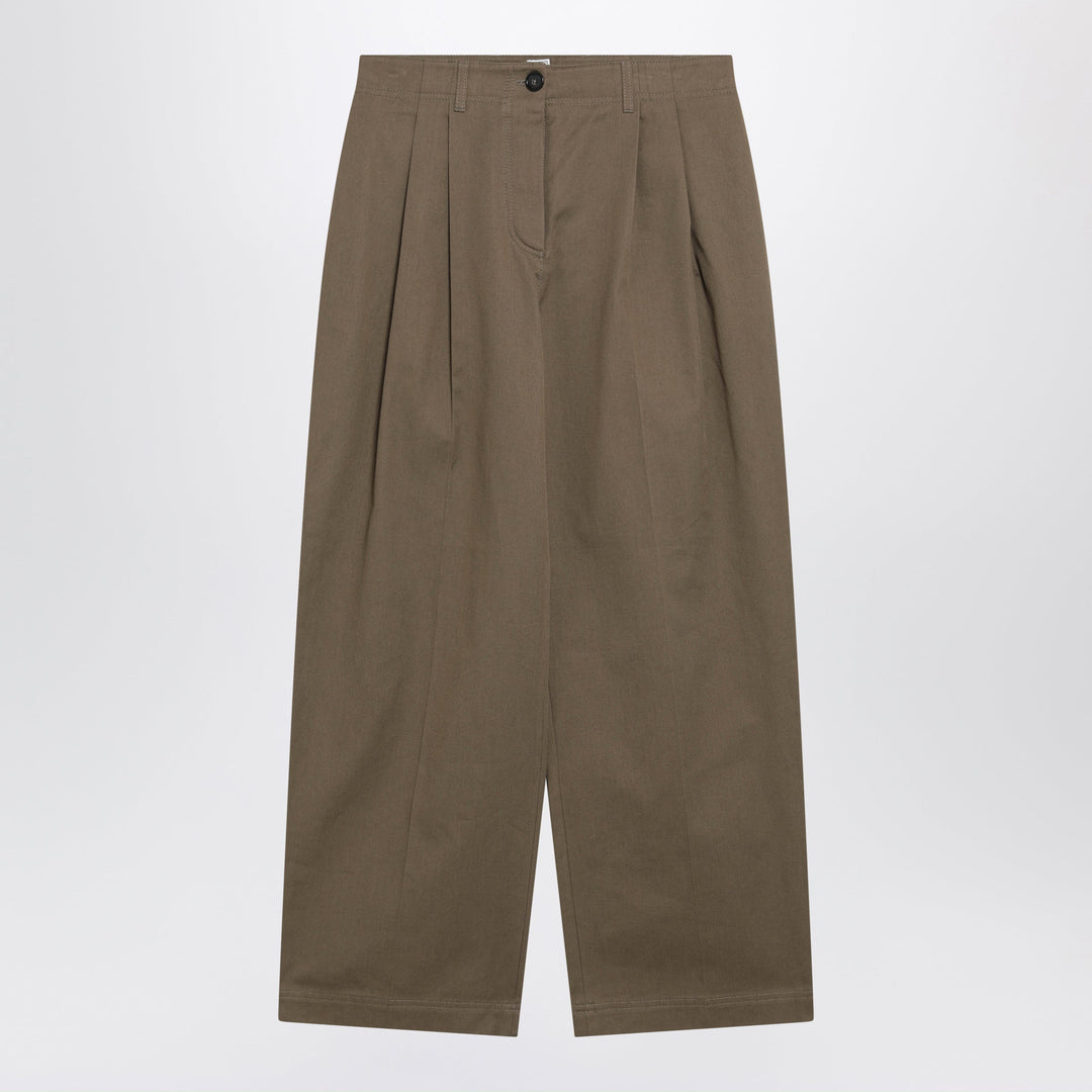 Toteme Pants - Brown | 05960656abc020e36d78fc2e86518db810afe95c