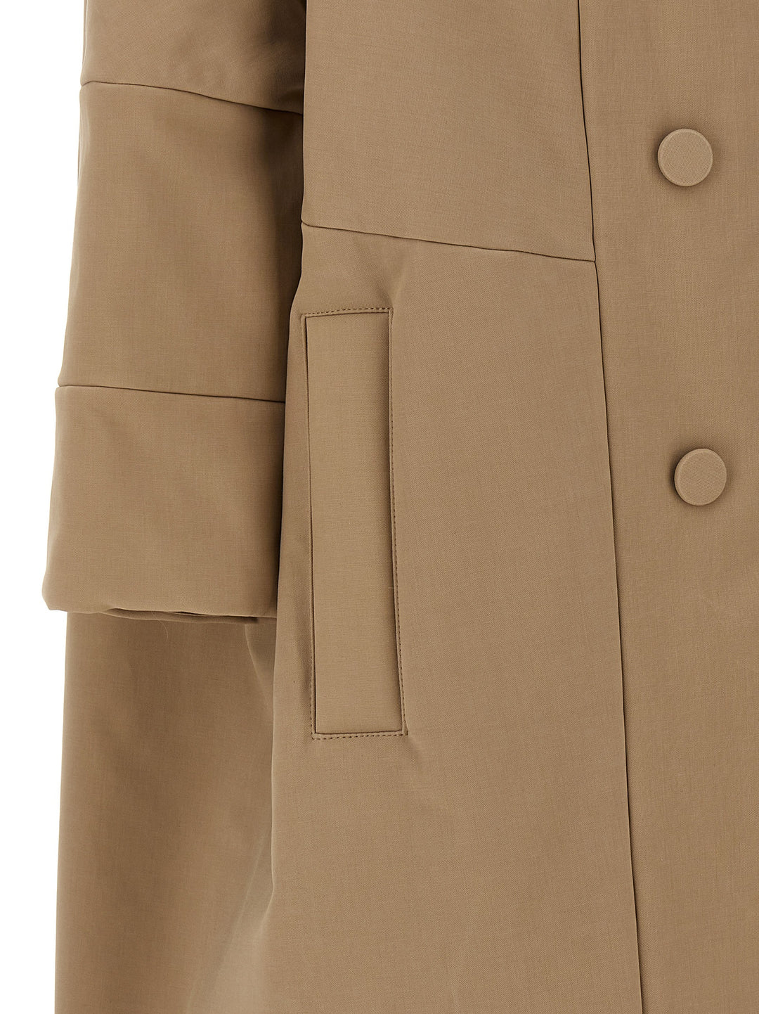 Roxana Long Coats, Trench Coats Beige